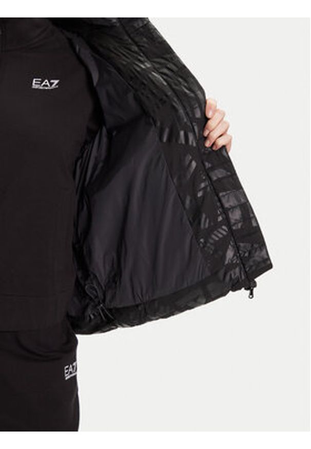 EA7 Emporio Armani Kurtka zimowa 7W000654 AF16408 FC202 Czarny Regular Fit. Kolor: czarny. Materiał: syntetyk. Sezon: zima
