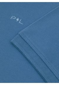 Pako Lorente - PAKO LORENTE – Gładki t-shirt polo w niebieskim kolorze. Okazja: na co dzień. Typ kołnierza: polo. Kolor: czerwony, biały, niebieski. Materiał: bawełna. Wzór: gładki. Styl: casual #3