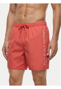 Armani Exchange Szorty kąpielowe XM000832 AF22573 U4029 Różowy Regular Fit. Kolor: różowy. Materiał: syntetyk #1