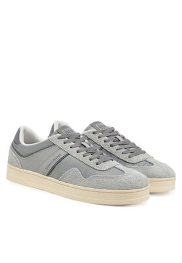Tommy Jeans Sneakersy The Greenwich Mix Media EM0EM01606 Szary. Kolor: szary. Materiał: zamsz, skóra