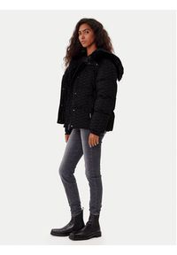 Karl Lagerfeld - KARL LAGERFELD Kurtka zimowa A4W15042 Czarny Regular Fit. Typ kołnierza: dekolt w karo. Kolor: czarny. Materiał: syntetyk. Sezon: zima #3