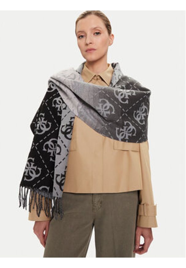 Guess Szalik AM9561POL03 Szary. Kolor: szary. Materiał: poliester, materiał
