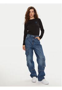Hugo Bluzka Daliria_B 50520316 Czarny Regular Fit. Kolor: czarny. Materiał: bawełna
