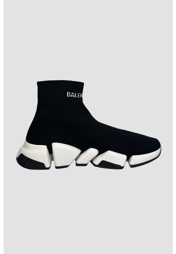 Balenciaga - BALENCIAGA Czarne buty SPEED 2.0 LT, Rozmiar 38. Kolor: czarny