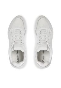 Calvin Klein Sneakersy Flexi Runner - Pearlized HW0HW02041 Szary. Kolor: szary. Materiał: skóra