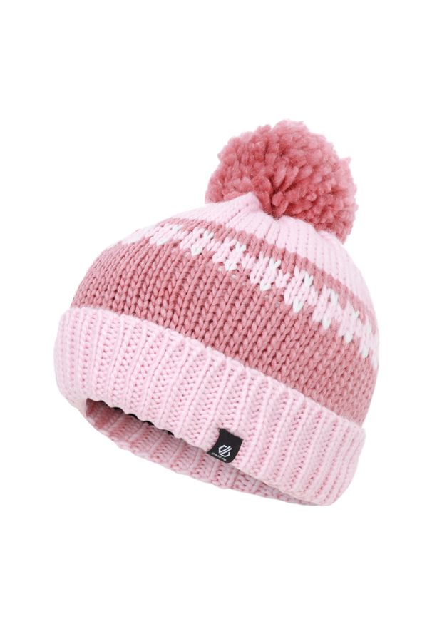DARE 2B - Dziecięca Czapka Boffin. Kolor: różowy. Sezon: zima. Styl: sportowy