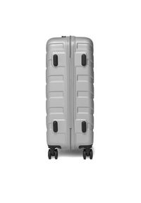 Gino Rossi - GINO ROSSI Walizka średnia CEO-GIN-M-003-05-SILVER Srebrny. Kolor: srebrny #2