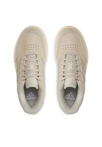 Adidas - adidas Sneakersy Courtblock IF6553 Beżowy. Kolor: beżowy. Materiał: skóra #3