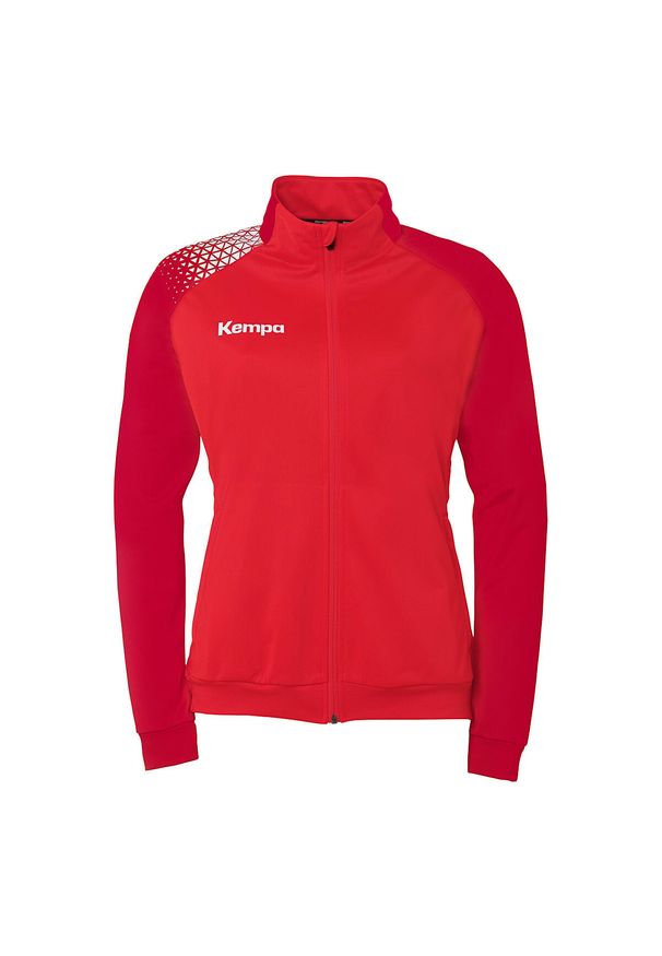 KEMPA - Damska bluza dresowa Kempa Ambition 28 Poly. Kolor: wielokolorowy, czerwony, różowy. Materiał: dresówka. Sport: piłka ręczna