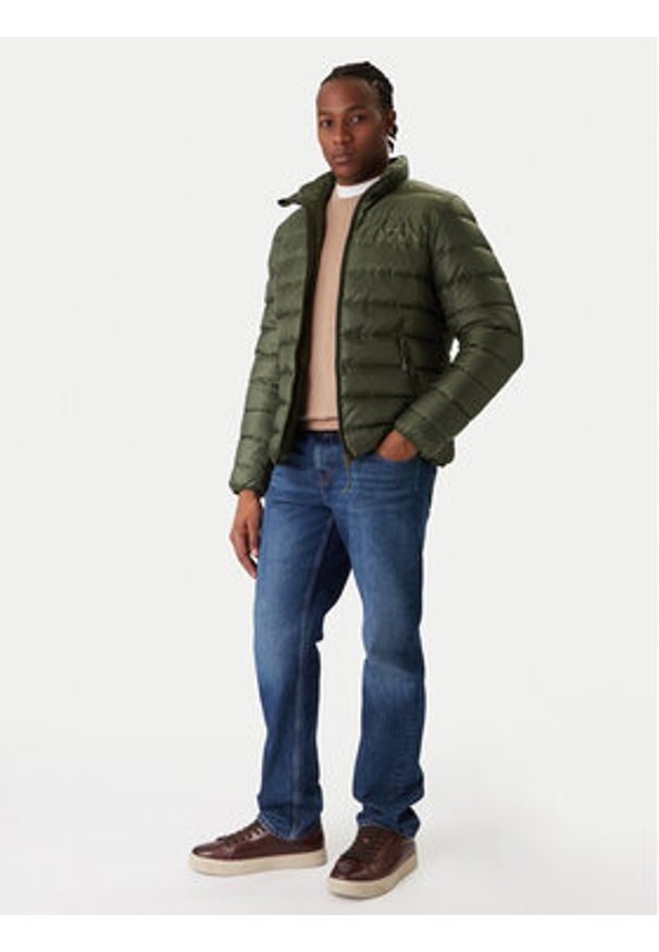 GANT - Gant Kurtka puchowa 7006526 Zielony Regular Fit. Kolor: zielony. Materiał: syntetyk