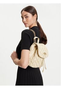 Love Moschino - LOVE MOSCHINO Plecak JC4015PP1NLH0110 Beżowy. Kolor: beżowy. Materiał: skóra #3