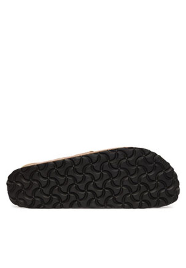 Birkenstock Klapki Buckley 1030443 Beżowy. Kolor: beżowy. Materiał: skóra