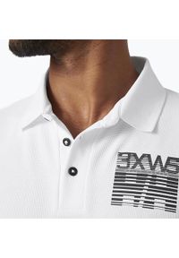 Koszulka trekkingowa męska Helly Hansen Hp Racing Polo. Typ kołnierza: polo. Kolor: biały. Sport: turystyka piesza #2