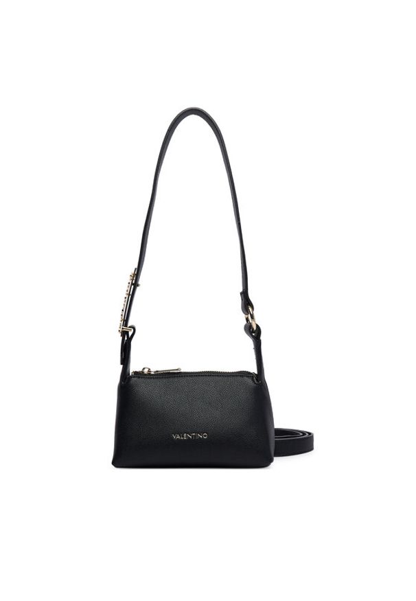 VALENTINO - Valentino Torebka Helen VBS9N513G Czarny. Kolor: czarny. Materiał: skórzane