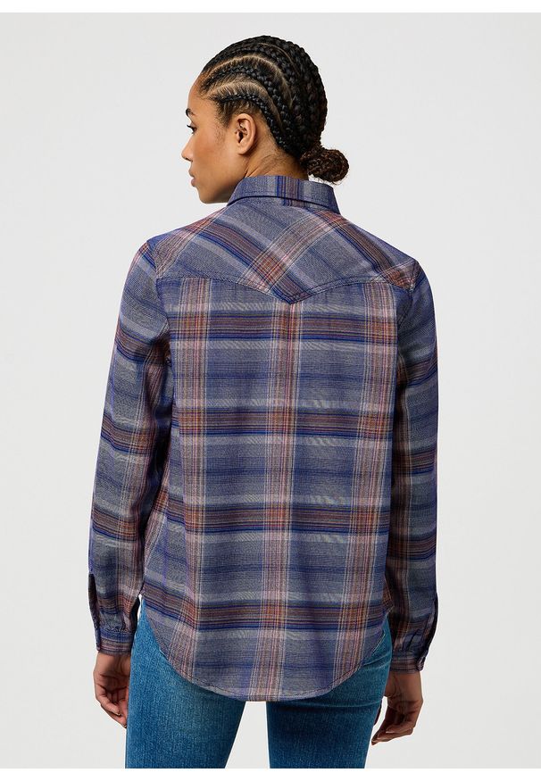 Wrangler - DAMSKA KOSZULA WRANGLER FEMME WESTERN SHIRT EARTH RED 112370788