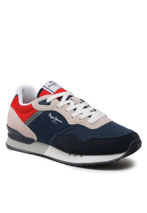 Sneakersy Pepe Jeans. Kolor: niebieski