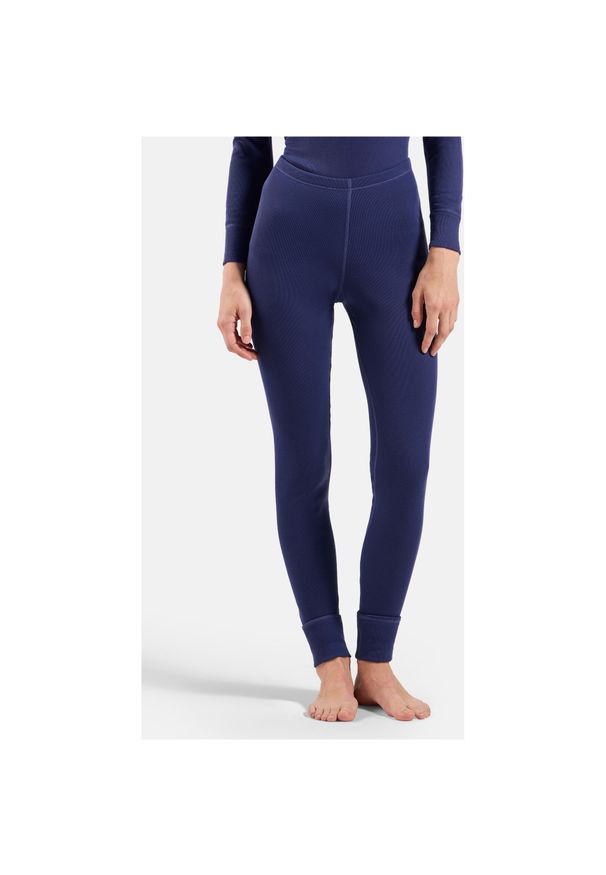 Spodnie Odlo BL BOTTOM long ACTIVE WARM. Kolor: fioletowy. Sezon: lato. Sport: turystyka piesza
