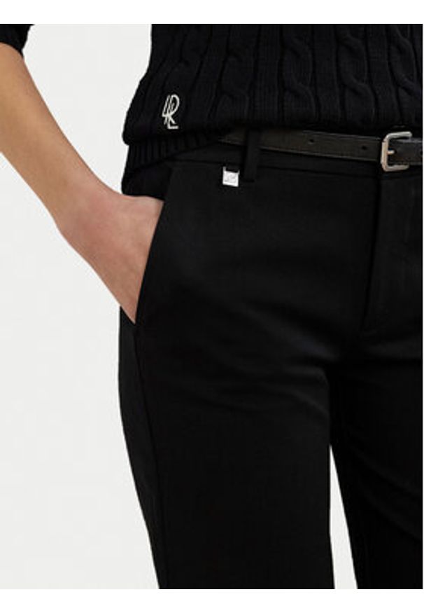 Lauren Ralph Lauren - LAUREN RALPH LAUREN Szorty materiałowe 200661653004 Czarny Regular Fit. Kolor: czarny. Materiał: bawełna