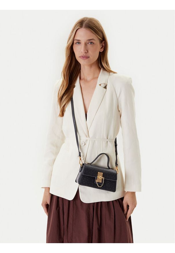 Aldo Torebka Calluna 13989478 Czarny. Kolor: czarny. Materiał: skórzane