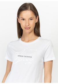 Koszulka damska Armani Exchange T-Shirt (3KYTKR YJ16Z 1000). Kolor: biały