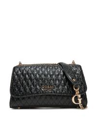 Guess Torebka HWGG96 26210 Czarny. Kolor: czarny. Materiał: skórzane