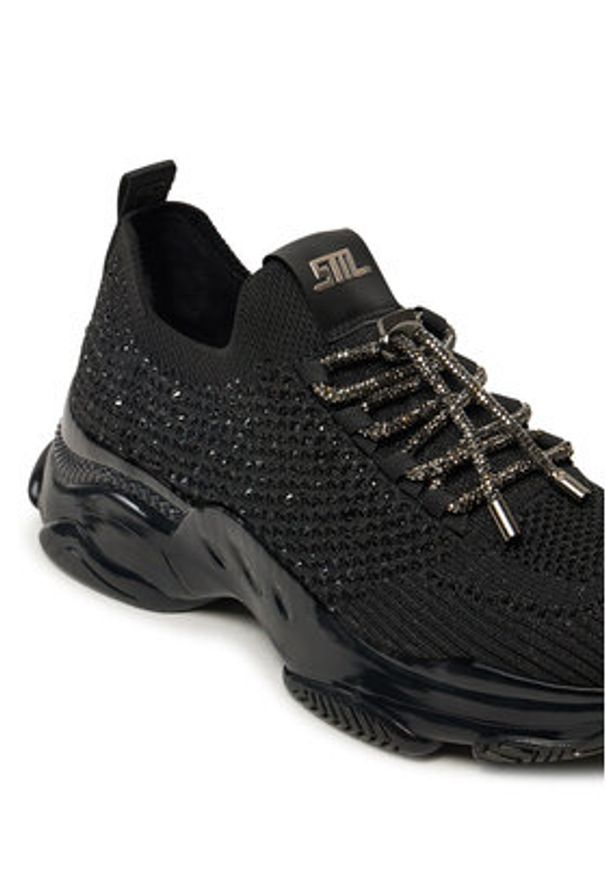 Steve Madden Sneakersy Meter SM19000085 Czarny. Kolor: czarny. Materiał: materiał