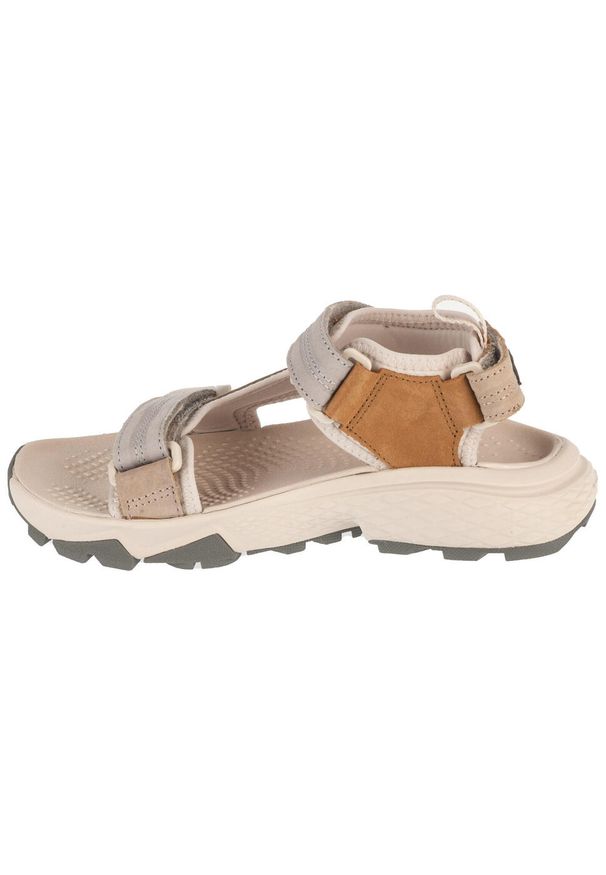 columbia - Sandały damskie, Peakfreak Rush Sandal Lea. Kolor: szary. Sport: turystyka piesza
