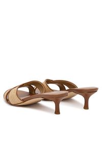 MICHAEL Michael Kors Klapki Cassidy Kitten 40S6CSMS2D Beżowy. Kolor: beżowy. Materiał: materiał #4