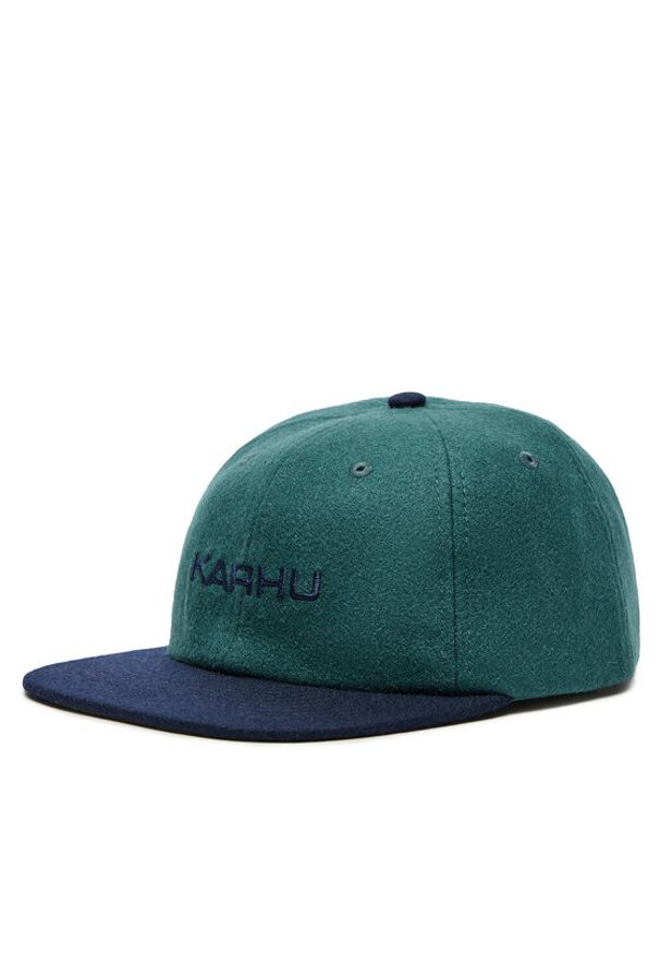 Karhu Czapka z daszkiem Logo Cap KA00149 Zielony. Kolor: zielony. Materiał: wełna, materiał