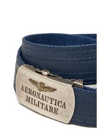 Aeronautica Militare Pasek Męski 251CI317CT3585 Niebieski. Kolor: niebieski. Materiał: materiał #3