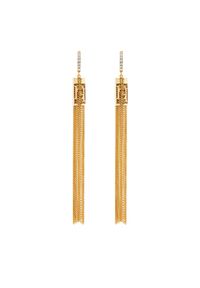 Elisabetta Franchi Kolczyki OR-29A-47E2-V340 Złoty. Materiał: złote. Kolor: złoty