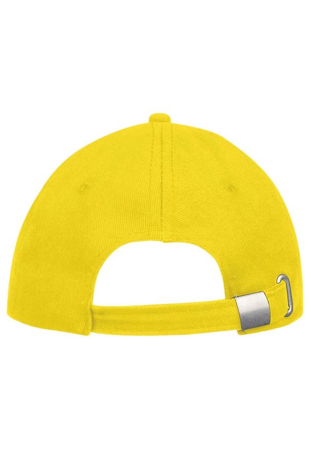 SOL'S - Czapka Z Daszkiem Buffalo 6 Panel. Kolor: żółty