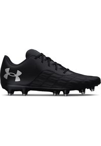 Buty piłkarskie korki lanki chłopięce Under Armour UA Magnetico SelectJR 3.0 FG - czarne. Kolor: czarny. Materiał: syntetyk, materiał. Szerokość cholewki: normalna. Sport: piłka nożna