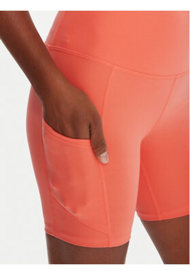 Roxy Szorty sportowe Heart Into It ERJNS03614 Koralowy Slim Fit. Kolor: pomarańczowy. Materiał: syntetyk
