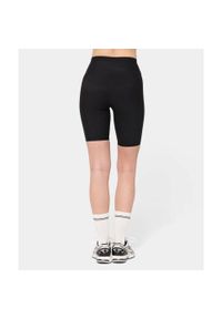 Bikery Carpatree prążkowane z kieszenią Onyx flow czarne. Kolor: czarny. Materiał: prążkowany. Sport: fitness