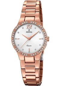 Zegarek Festina Zegarek damski Festina F20242-1 CYRKONIE różowe złoto. Kolor: złoty, wielokolorowy, różowy #1