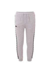 Kappa - Spodnie Do Joggingu Dla Dziewczynki Inama. Kolor: szary. Sport: bieganie