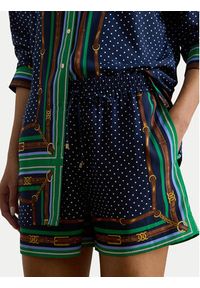 Lauren Ralph Lauren - LAUREN RALPH LAUREN Szorty materiałowe 200B20822001 Granatowy Regular Fit. Kolor: niebieski. Materiał: syntetyk #5