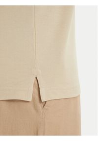 GANT - Gant Polo Shield 2210 Beżowy Regular Fit. Typ kołnierza: polo. Kolor: beżowy. Materiał: bawełna #3