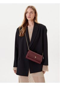 TOMMY HILFIGER - Tommy Hilfiger Torebka AW0AW16891 Bordowy. Kolor: czerwony. Materiał: skórzane #4