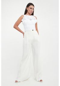 Elisabetta Franchi - Top damski z falbaną ELISABETTA FRANCHI #5