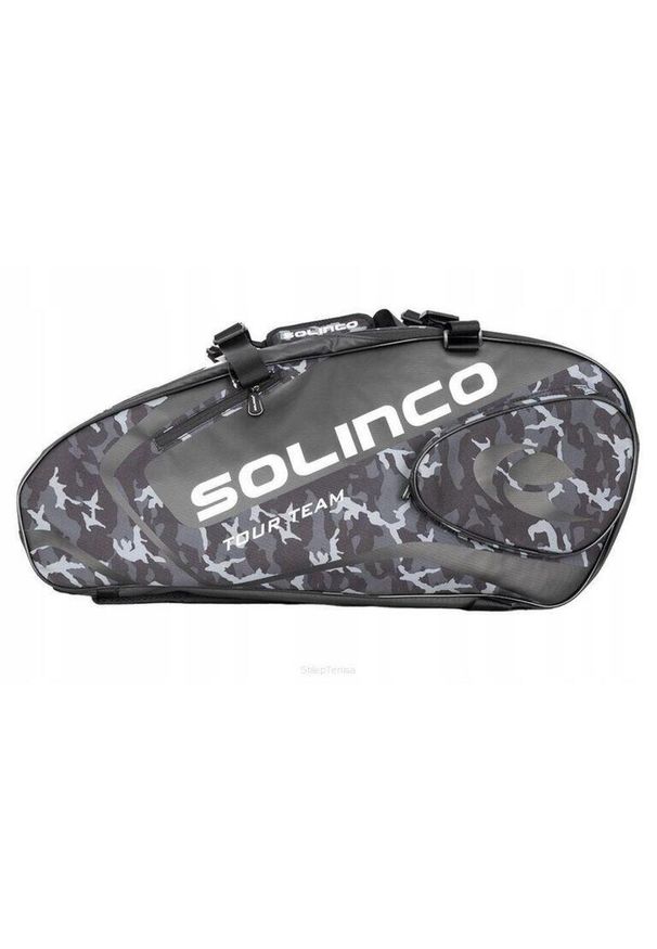 SOLINCO - Torba tenisowa Solinco Tour Bag 15. Kolor: brązowy, zielony, wielokolorowy. Sport: tenis