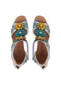 Laura Vita Sandały Fayco 72 Niebieski. Kolor: niebieski. Materiał: skóra #3