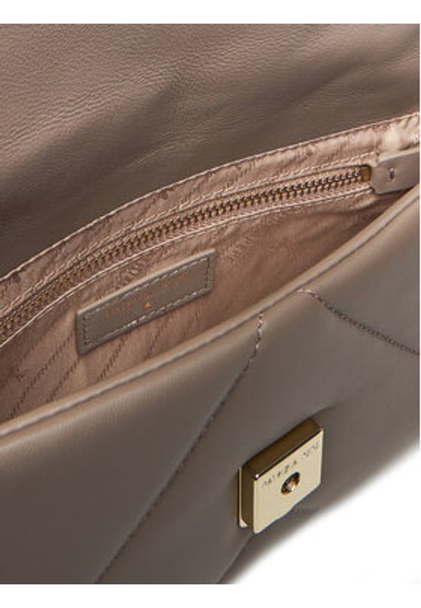 Patrizia Pepe Torebka CB0084/L006-B744 Beżowy. Kolor: beżowy. Materiał: skórzane