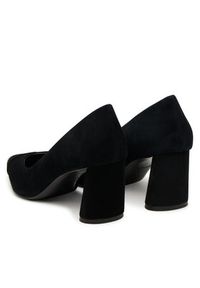BOSS Półbuty Gracey 50548592 Czarny. Kolor: czarny. Materiał: zamsz, skóra #4