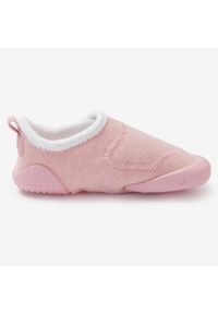 Decathlon - Buty dla dzieci Domyos Babylight 550. Kolor: wielokolorowy, różowy, biały