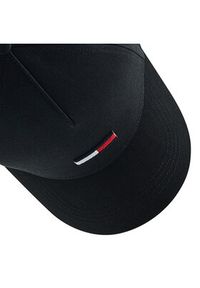 Tommy Jeans Czapka z daszkiem Tju Flag Cap AU0AU00843 Czarny. Kolor: czarny. Materiał: materiał #4