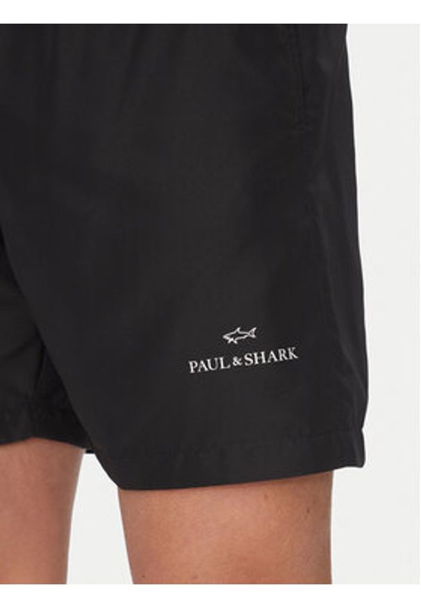 PAUL & SHARK - Paul&Shark Szorty kąpielowe 25415000 Czarny Regular Fit. Kolor: czarny. Materiał: syntetyk