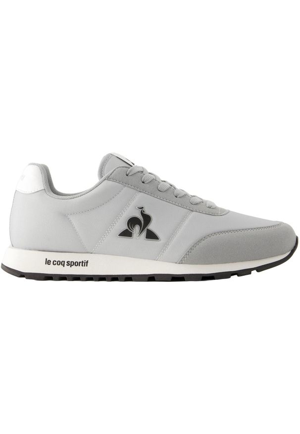 Buty Le Coq Sportif Racerone 2 High Rise, Dla obu płci. Kolor: szary. Materiał: materiał. Sport: turystyka piesza