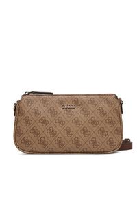 Guess Torebka Noelle II Mini HWBG96 72710 Beżowy. Kolor: beżowy. Materiał: skórzane #4